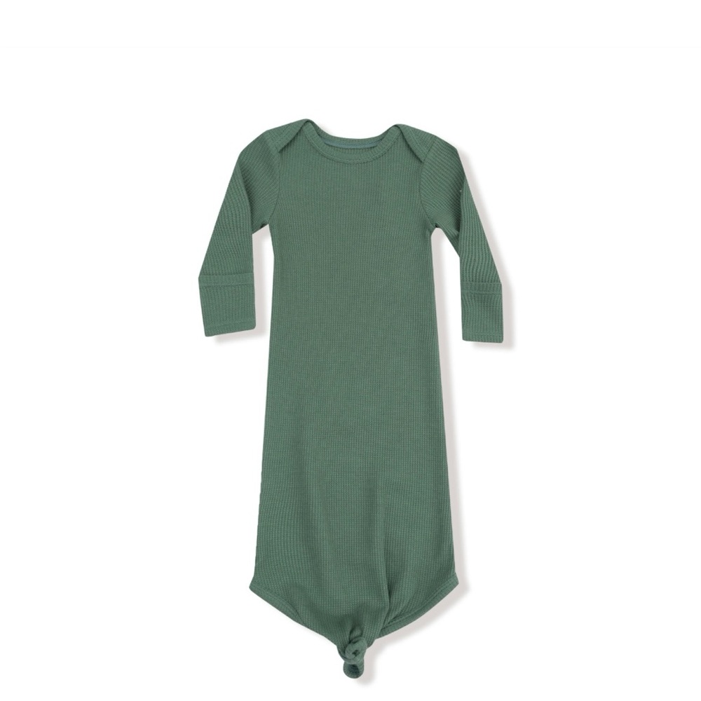 Baby Knotted Gown New Green NWT